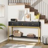 Console Table with 3 Drawers - 4 of 4