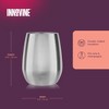 Innovine Wine Bottle Chiller Bucket – Stainless Steel Double-Walled Insulation for Wine & Champagne Bottles – Home Bar & Special Occasions – Set of 1 - 3 of 4