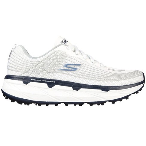 Men's Skechers Max Cushioning: Go Golf Ultra Max - White/gray/blue 8m ...