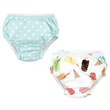 Hudson Baby Infant And Toddler Girl Swim Diapers, Ice Cream Cone, 18-24  Months : Target
