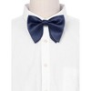 INSPIRE CHIC Men's Pre-tied Adjustable Satin Bow Tie - 4 of 4