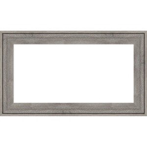 Amanti Art Regis Barnwood Grey Framed Dry Erase Magnetic Board - 1 of 4