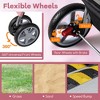Tangkula Petsjoy Folding Pet Stroller 4-Wheel Pet Travel Carrier w/Storage Basket - 3 of 4
