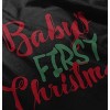 Cute Baby First Christmas Celebration Toddler Baby Graphic T Shirt Brisco Brands - 4 of 4