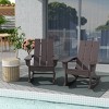 WestinTrends  Modern Adirondack Outdoor Rocking Chair (Set of 2) - 2 of 2