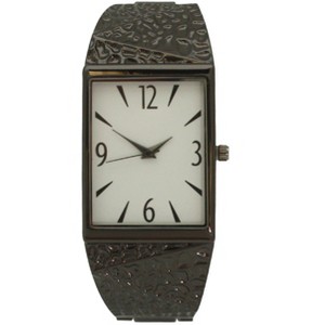 OLIVIA PRATT TEXTURED METALLIC BANGLE WATCH - 1 of 4