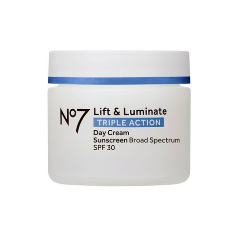 No7 Lift & Luminate Triple Action Day Cream With Spf 30 - 1.69 Fl Oz :  Target