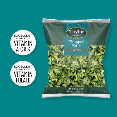 Taylor Farms Chopped Kale Juicing Greens - 16oz