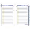 QuickNotes Desk Calendar Refill, 3.5 x 6, White/Yellow/Blue Sheets, 12-Month (Jan to Dec): 2026 - 4 of 4