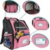 PetAmi Premium Dog Backpack Carrier Small Large Cat Puppies, Ventilated Pet Hiking Travel Bag, Airline Approved Safety Camping Biking - 2 of 4