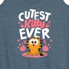 Women's - Garfield - Cutest Kitty Ever Graphic Racerback Tank - 2 of 4