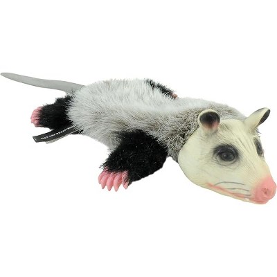 Hyper Pet Real Skinz Opossum Plush Dog Toy