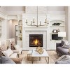 Elegant Lighting Cohen 42 inch pendant in brass - 2 of 4