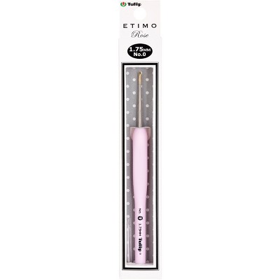 Tulip Etimo Rose Steel Crochet Hook-Size 0/1.75mm