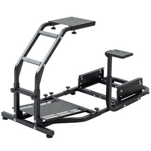 Dardoo Racing Sim Cockpit Stand Stable, Adjustable Frame for Logitech, Thrustmaster & PXN Wheels Wheel/Shifter/Padel Not Included - 1 of 4