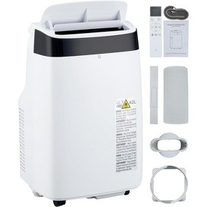 Acekool 12,000 BTU Portable AC - 3-in-1 Cooling, Dehumidifier & Fan for Rooms Up to 550 Sq.Ft, LED Display, Remote Control - 1 of 4