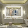 Apmir Super Bright Front & Back LED Lighted Anti-Fog Aluminum Alloy Framed Tempered Glass Bathroom/Vanity Mirror with ETL & 3-Year Warranty - 2 of 4