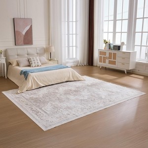 Okak Modern Nordic-style Large Carpet Area Rug for Living Room,Bedroom,Big Size Indoor Easy-to-maintain Carpet - 1 of 4