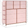 Dresser for Bedroom, Tall Storage Dresser with 12 Drawers & Side Pockets, Fabric Chests of Drawers Organizer - 3 of 4