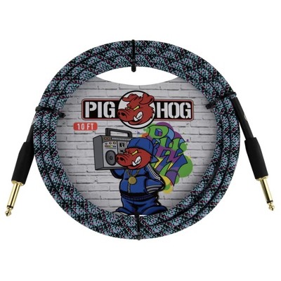PIGHOG BLUE GRAFFITI, INST CBL,10FT