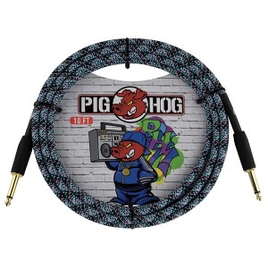 PIGHOG BLUE GRAFFITI, INST CBL,10FT - 1 of 1