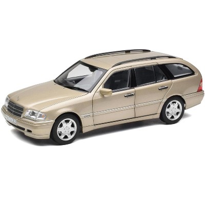 1997 Mercedes-Benz C-Class T-Model Smoke Silver Metallic 1/18 Diecast Model Car by Norev