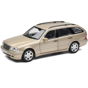 1997 Mercedes-Benz C-Class T-Model Smoke Silver Metallic 1/18 Diecast Model Car by Norev - 1 of 1