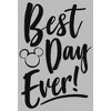 Girl's Disney Mickey Mouse Best Day Ever T-Shirt - 2 of 4