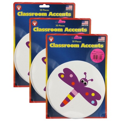 Hygloss® Bugs Accents, 6", 30 Per Pack, 3 Packs