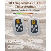 TackView Wireless Heated Blanket,LCD Controller, 6 Heat Settings , Auto Off, UL&ETL Certified - 3 of 4