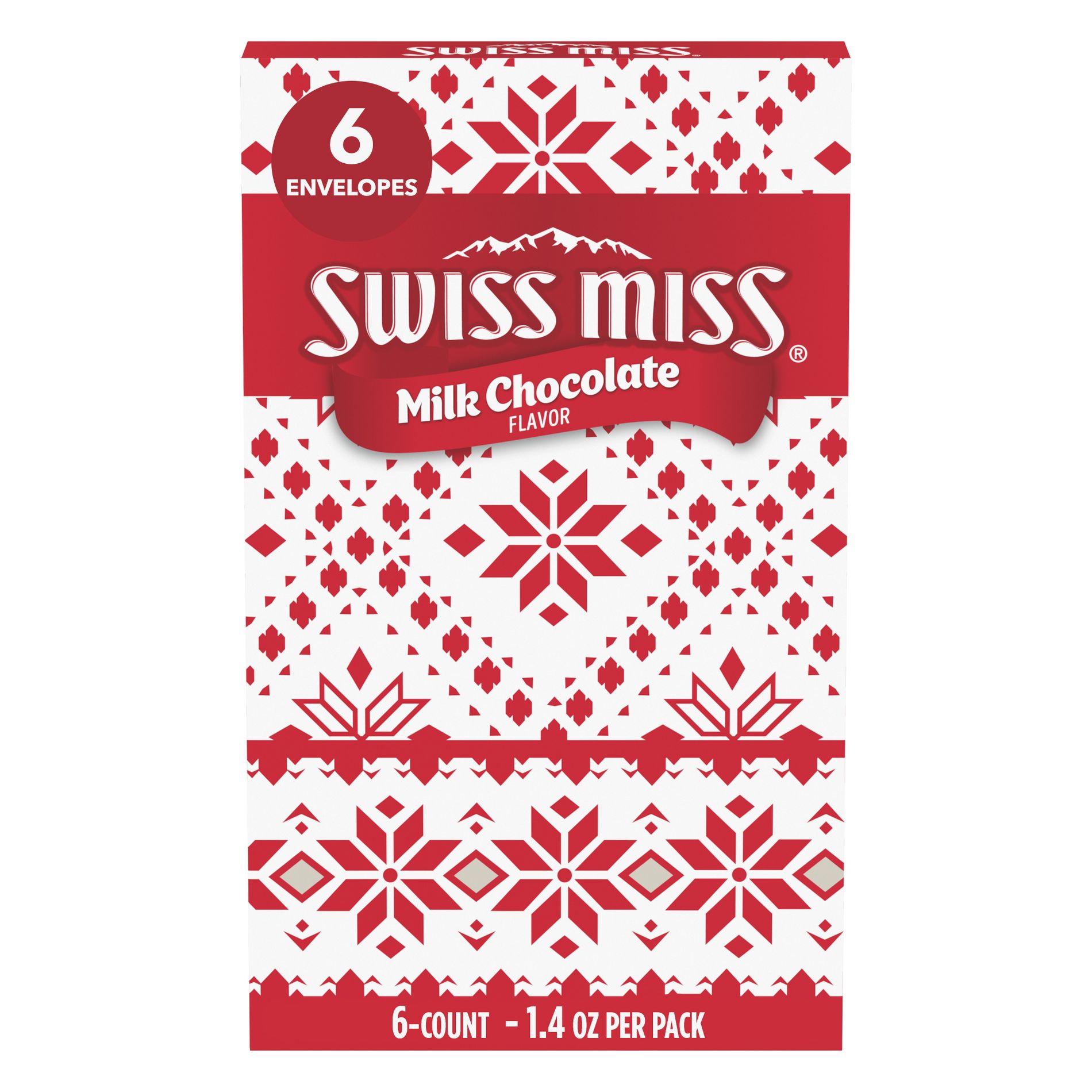 Swiss Miss Milk Chocolate Flavor Hot Cocoa Mix - 8.28oz/6ct