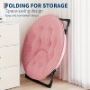 Comfy Oversized Saucer Chair - Plush Reading Lounger for Adults, Sturdy XL Frame, Foldable Accent Chair for Bedroom, Living Room & Dorm - 4 of 4