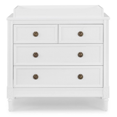 Delta children lancaster 3 shop drawer dresser with changing top