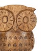 Boho Carved Wood Owl Figure by Foreside Home & Garden - 4 of 4