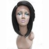 Synthetic Lace Front Wigs Short Bob Straight Wig Natural Looking L Part Heat Resistant Daily Party Full Head Hair for Women - 2 of 4