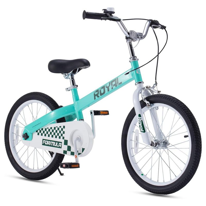 RoyalBaby Formula Kids Bike with Kickstand, Dual Hand Brakes, and Adjustable Handlebar & Seat, for Boys and Girls Ages 3 to 10, 1 of 7