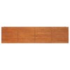 vidaXL Raised Garden Bed - Corten Steel Planter, 126"x15.7"x30.3", Weather Resistant Rusty Brown for Patio and Balcony - 4 of 4