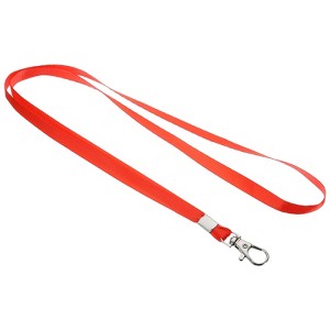 Unique Bargains Polyester Wear-resistant Lightweight ID Card Neck Lanyards with Hooks 20 Pcs - 1 of 4