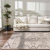 Hauteloom Azzan Cream & Charcoal Area Rug - 4 of 4