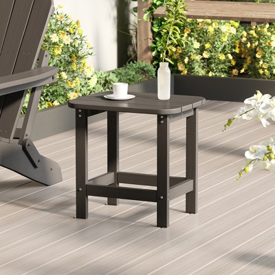 Sonkuki Patio HIPS Outdoor Adirondack Side Table