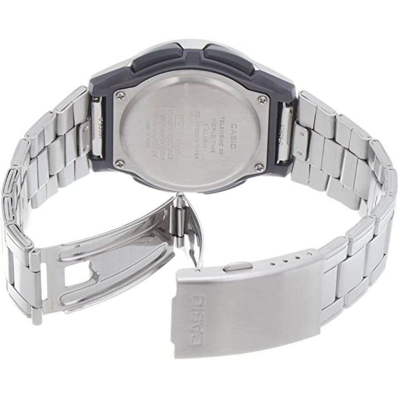 Men's Casio Analog and Digital Bracelet Watch - Black (AW80D-1AV), 2 of 4