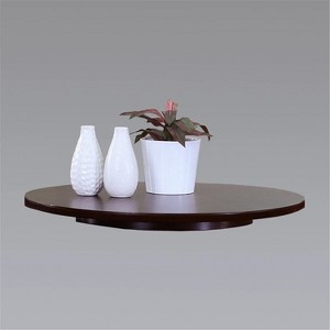 LunaLulinlk 21" Spinning Lazy Susan MDF with Pine Veneer - 1 of 3
