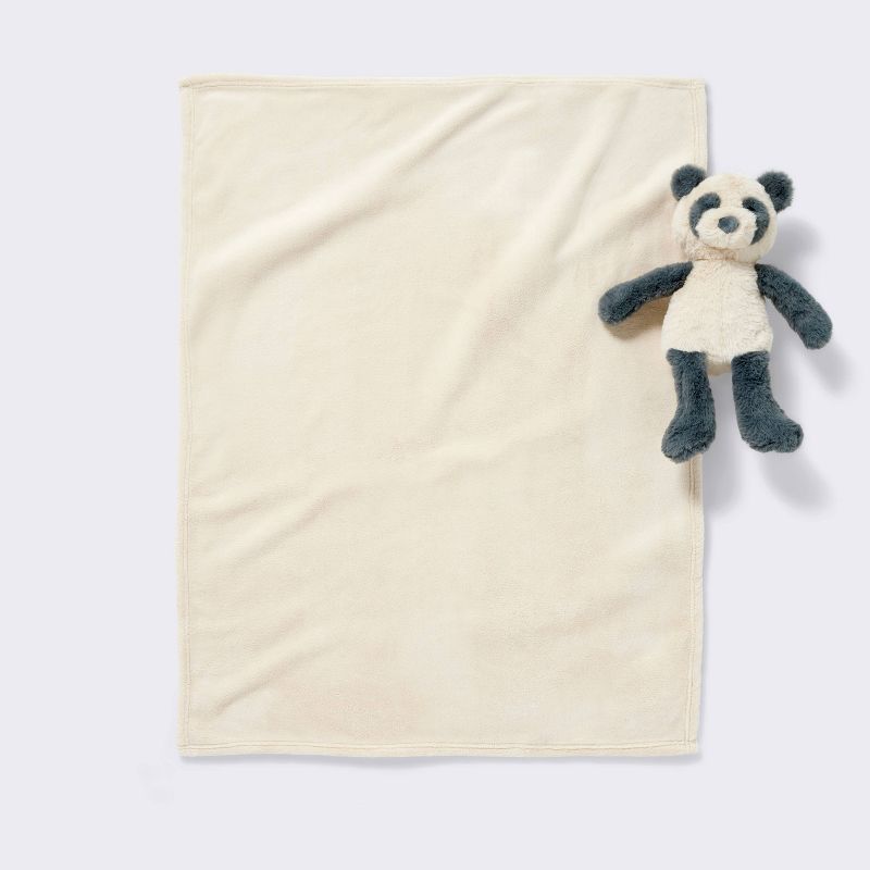 Plush Blanket with Soft Toy - Panda - Cloud Island&#8482;, 4 of 5