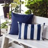 PAGED 14"x20" Horizon Stripe Pillows, Outdoor & Indoor Weather Resistant Couch Pillows with Polyester Fill, Decorative Pillows for Bed - 4 of 4