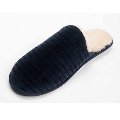 Roxoni Men's Warm & Soft Slip-On House Slippers with Comfortable Memory Foam