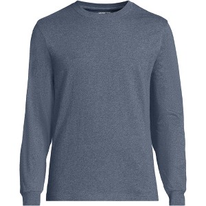 Lands' End Men's Super-T Long Sleeve T-Shirt - 1 of 2