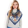 Anna-Kaci Women's Floral Paisley Satin Silk Scarf with Vibrant Prints and Elegant Square Design - 3 of 4