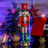 Ornativity Wooden Peppermint Christmas Nutcracker - 15 in - 3 of 4