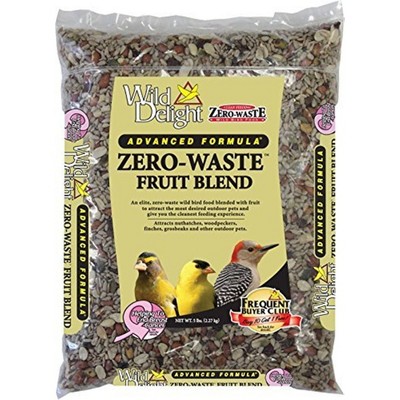 Wild Delight Zero-WasteTM Fruit Blend Bird Feed, 5lbs