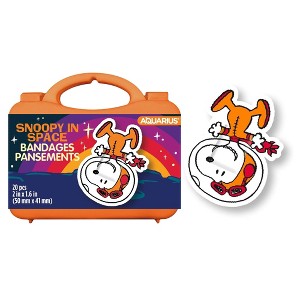 NMR Distribution Peanuts Snoopy In Space Shaped Adhesive Bandages